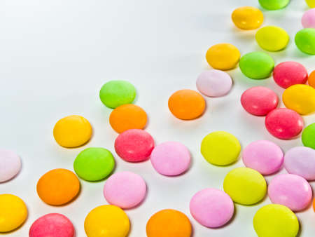 Many flavor and colorful candy