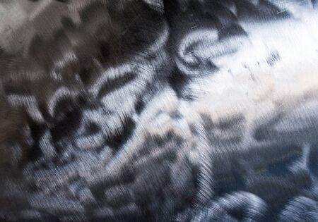 Texture of shiny scratch surface steel body of carの写真素材