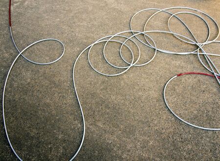 New cable for install in the winch of car