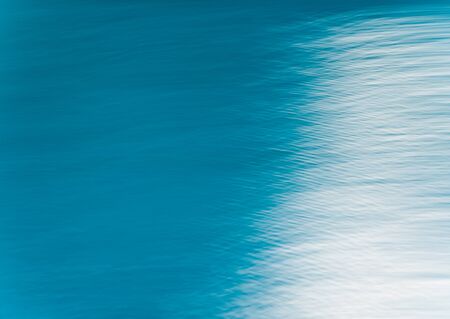 Texture of water in the pool, Bliue color backgroundの写真素材