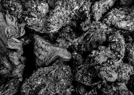 Rejected of remelt high density polyethylene productsの写真素材