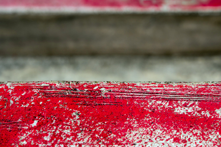Scratches on surface of old roof tile, industrial texture and grunge backgroundの写真素材