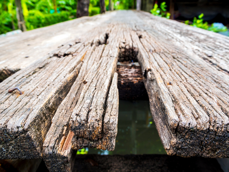 Texture surface of old wooden board, abstract backgroundの写真素材