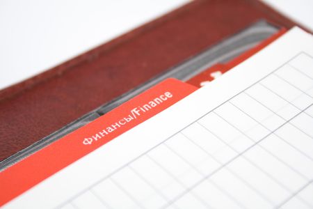 finances tab in modern organizer