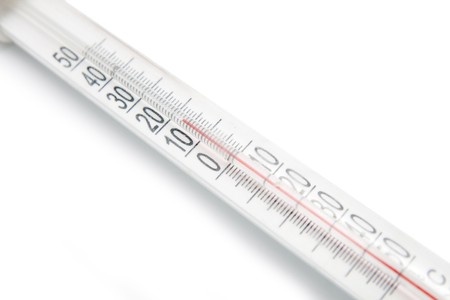 thermometer isolatedの写真素材