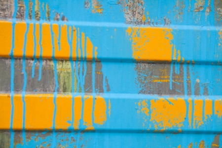 Blue Grunge Metal Texture Backgroundの写真素材