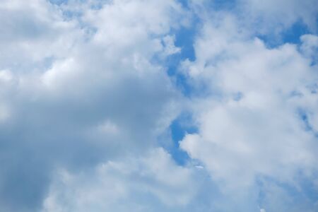 soft focus cloud and blue sky in the shiny dayの写真素材