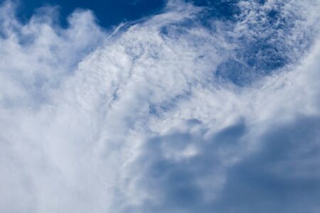 soft focus cloud and blue sky in the shiny dayの写真素材