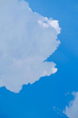 soft focus cloud and blue sky in the shiny dayの写真素材