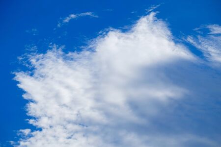 soft focus cloud and blue sky in the shiny dayの写真素材