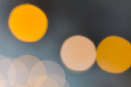 bokeh of light on out of focus picture in dark background.の写真素材