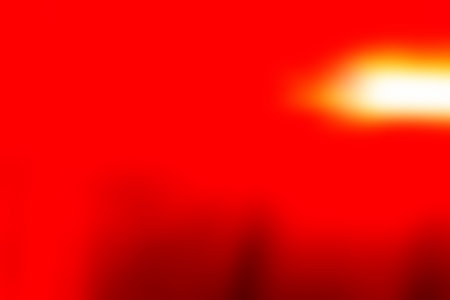 red atmosphere with lighting effectの写真素材