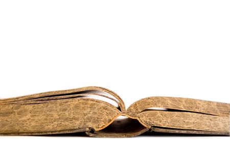 Book conceptual image. Open book on isolated background.の写真素材