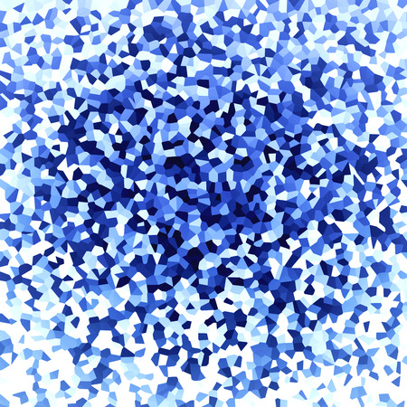 Blue random shaped computer generated background.の写真素材