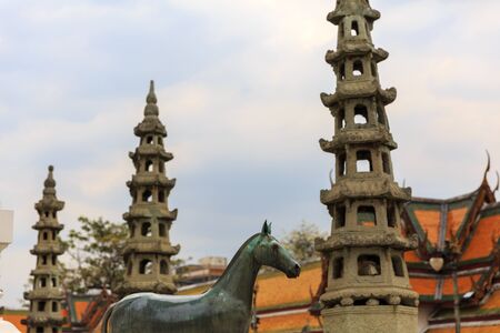 The Temple in Bangkok.の写真素材