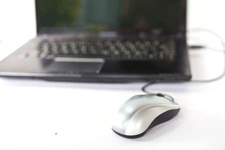 Mouse with notebook computer
