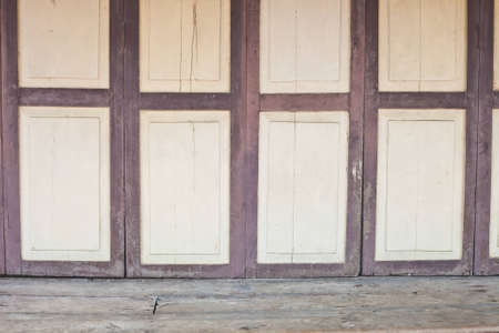 Grunge wood door の写真素材