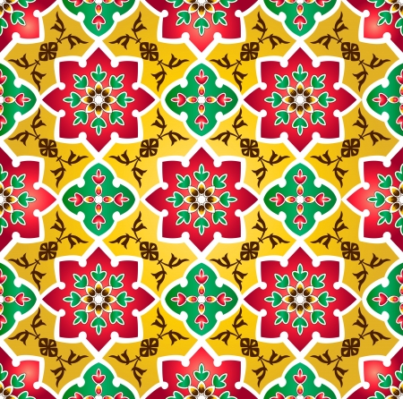 Traditional Floral Islamic Patternの写真素材