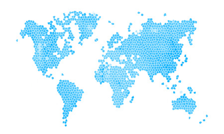 World map Vectorのイラスト素材