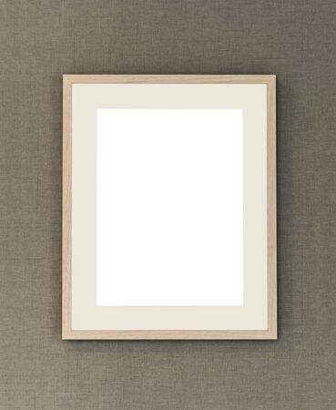 Frames on the wallの写真素材