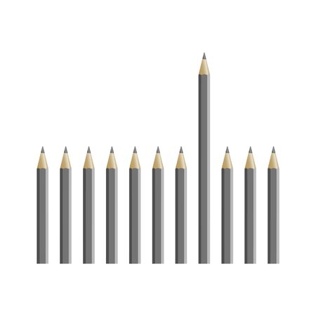 Stand Out From The Crowdのイラスト素材