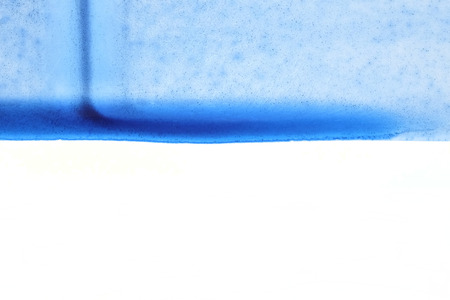 Abstract blue color with space for text with white backgroundの写真素材