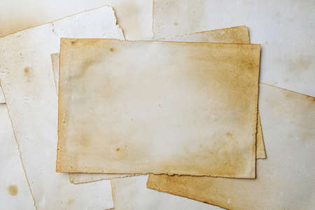 Texture Torn old paper backgroundの写真素材