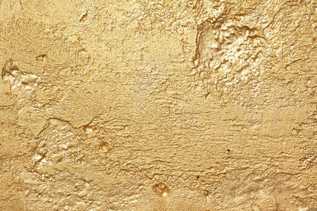 Texture of gold wall, background