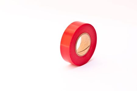 red electrician tapeの写真素材