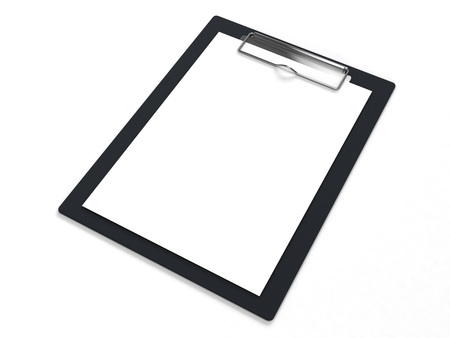 Paper on Clipboardの写真素材