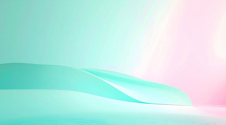 Abstract background with pastel colors. 3d rendering, 3d illustration.の素材