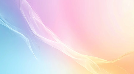 Abstract background with a pastel gradient and a smooth blend of light and shadowの素材