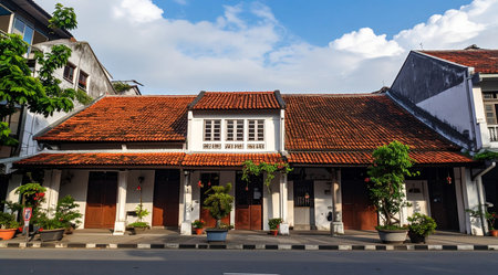 Historic Old Town Jakarta Architectureの素材