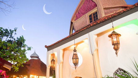 Beautiful night view of Wat Phra That Doi Suthep, Chiang Mai, Thailandの素材