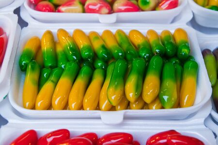 Thai dessert : Loukchubの写真素材