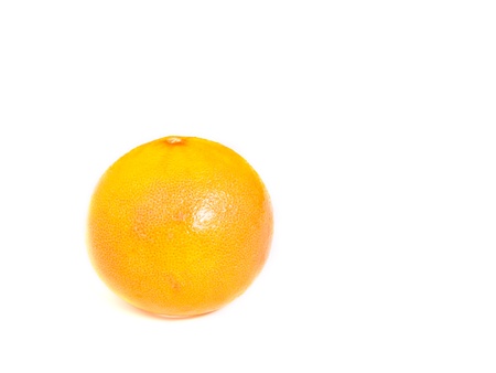Grapefruit isolated on white background の写真素材