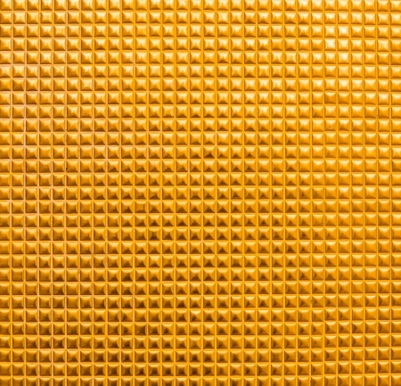 gold mosaic tiles texture の写真素材