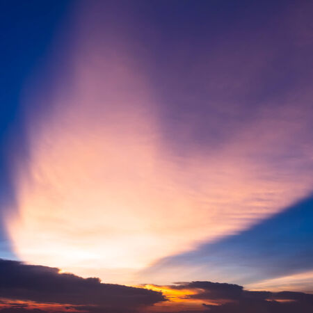 colorful sunset abstract for background