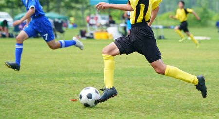 football soccerの写真素材