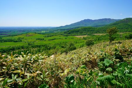 maruyama ovservatory in shimizu hokkaidoの写真素材