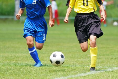 football soccerの写真素材