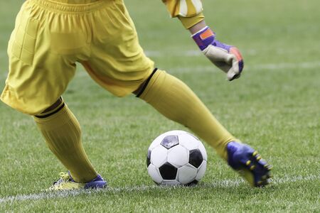 football soccerの写真素材
