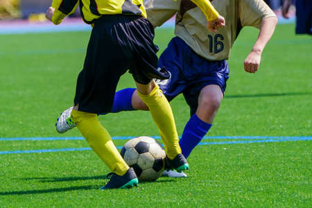 football game in hokkaido japanの写真素材