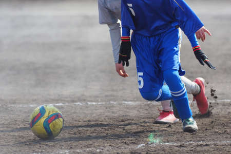 football game in hokkaido japanの写真素材