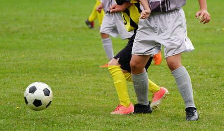 football game in hokkaido japanの写真素材