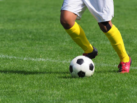 football game in hokkaido japanの写真素材