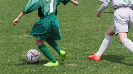 football game in hokkaido japanの写真素材