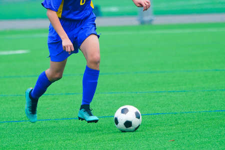 football game in hokkaido japanの写真素材