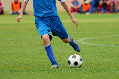 football game in hokkaido japanの写真素材