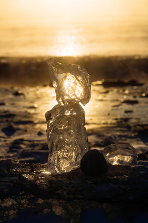 ewelry ice in winter hokkaido